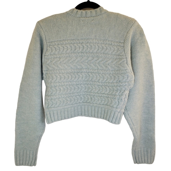 FOR LOVE & LEMONS SYDNEY SWEATER IN SAGE - Picture 9 of 12